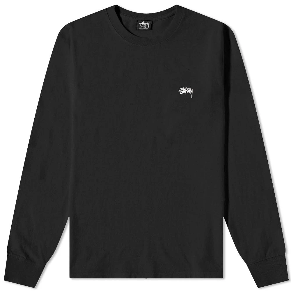 商品STUSSY|Stussy Long Sleeve Stock Logo Tee,价格¥633,第1张图片