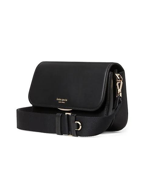 商品Kate Spade|Medium Buddie Leather Shoulder Bag,价格¥1539,第5张图片详细描述