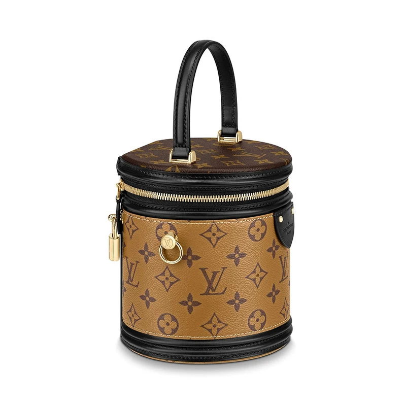 Louis Vuitton 路易威登 女士 老花帆布水波纹小号单肩斜挎手提包水桶包M43986 送礼好物 商品