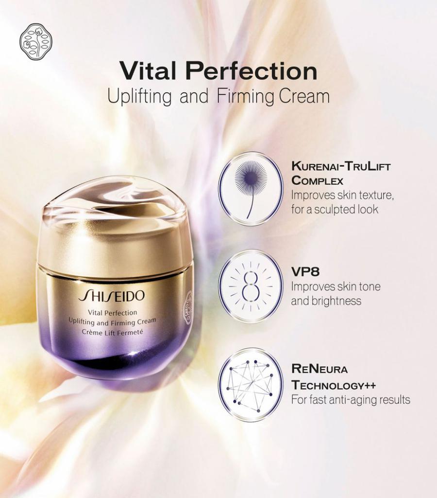商品Shiseido|Vital Perfection Uplifting and Firming Cream (50ml),价格¥949,第6张图片详细描述