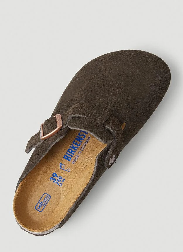 商品Birkenstock|Boston Mules in Brown,价格¥1313,第5张图片详细描述