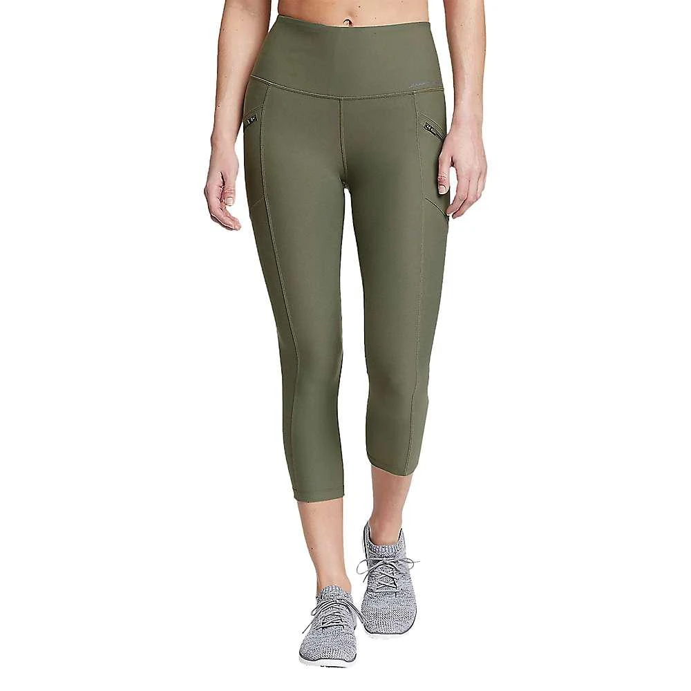 商品Eddie Bauer|Eddie Bauer Motion Women's High Rise Trail Tight Capri,价格¥659,第1张图片