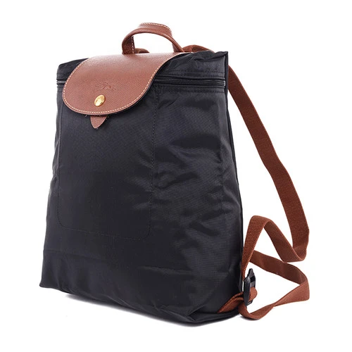 LONGCHAMP 珑骧 女款尼龙双肩包/折叠包 黑色 L1699089001 商品