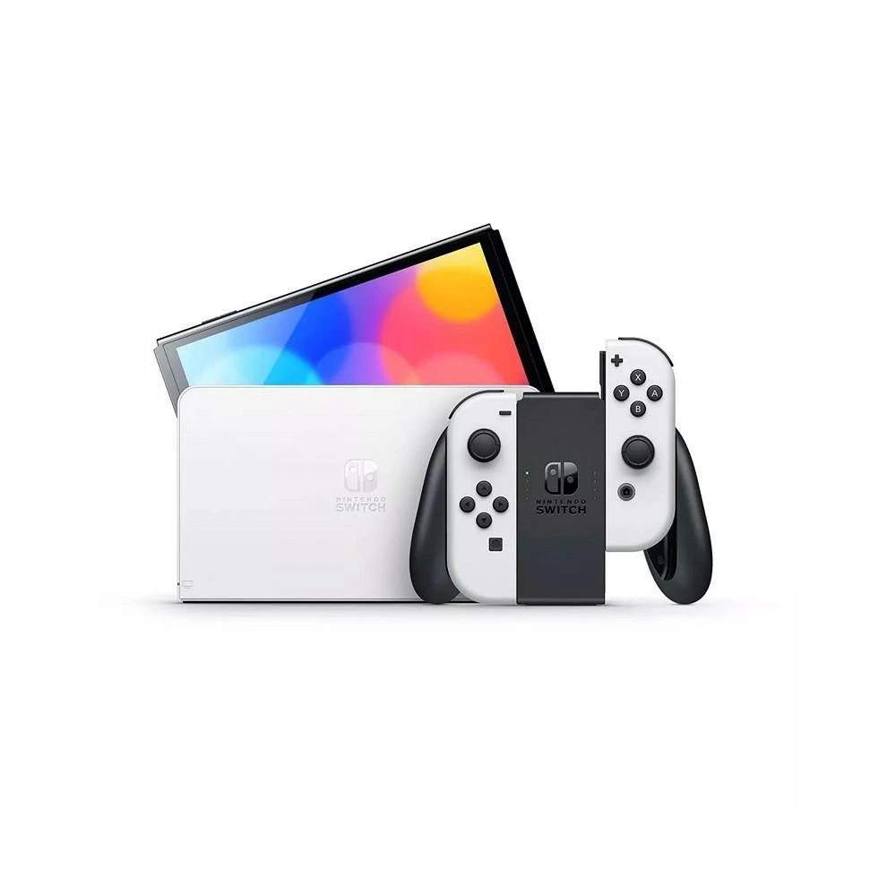 商品Nintendo|Switch OLED in White with Animal Crossing & Accessories,价格¥3738,第2张图片详细描述