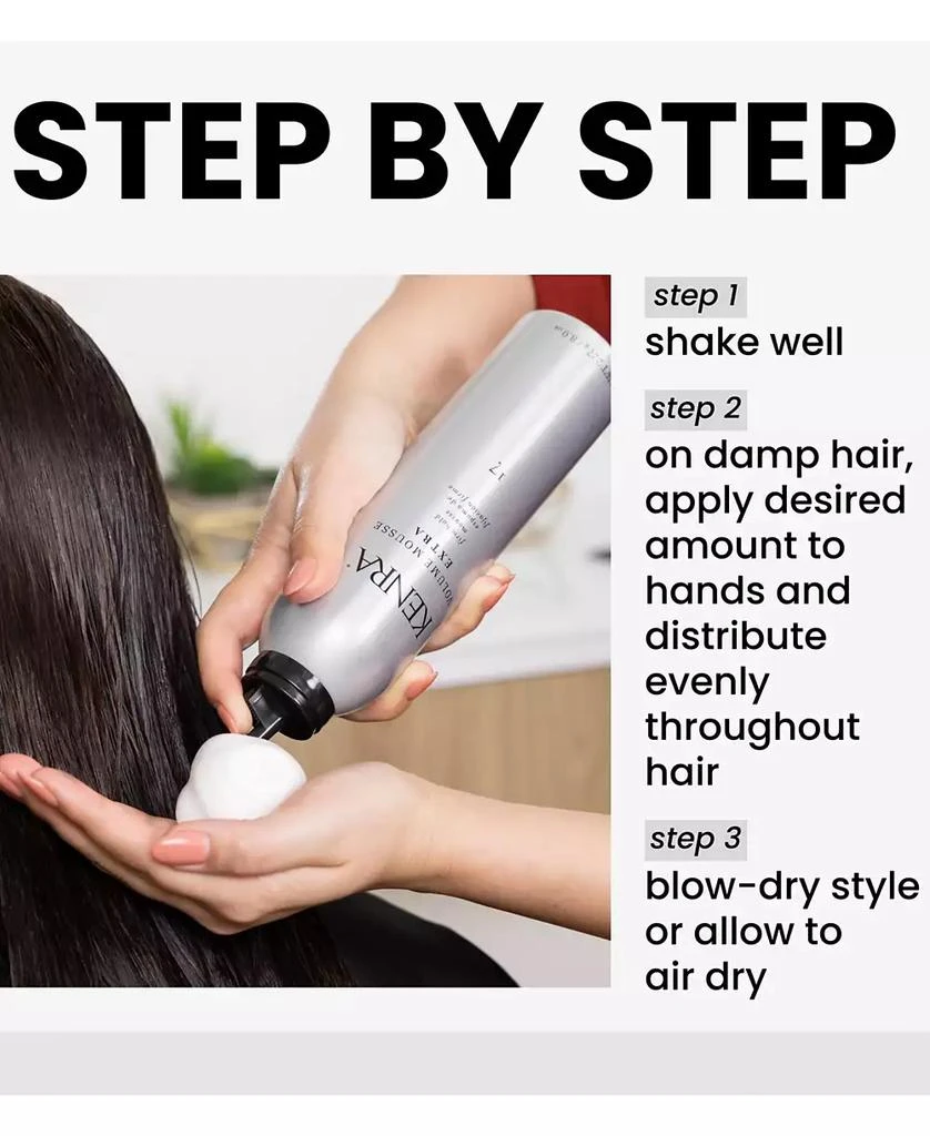 商品Kenra Professional|Volume Mousse Extra, 8-oz.,价格¥155,第4张图片详细描述
