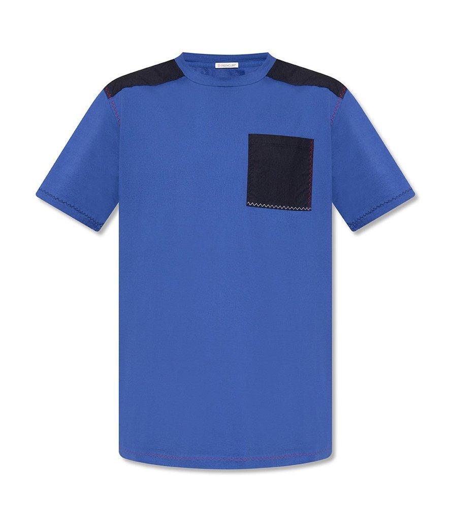 Moncler Chest-Pocket Detail Crewneck T-Shirt商品第1张图片规格展示