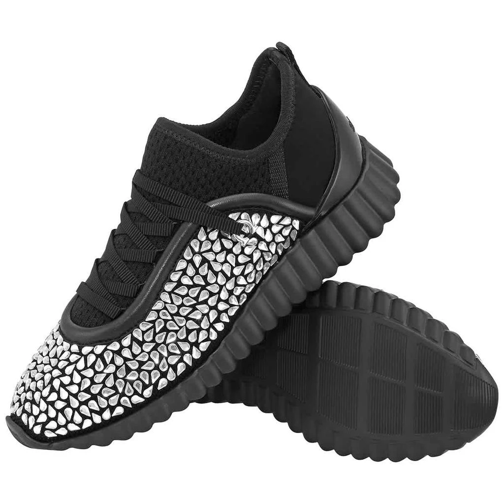 商品Salvatore Ferragamo|Salvatore Ferragamo Ladies Slip On Sneaker With Crystals, Size 7.5,价格¥2727,第2张图片详细描述