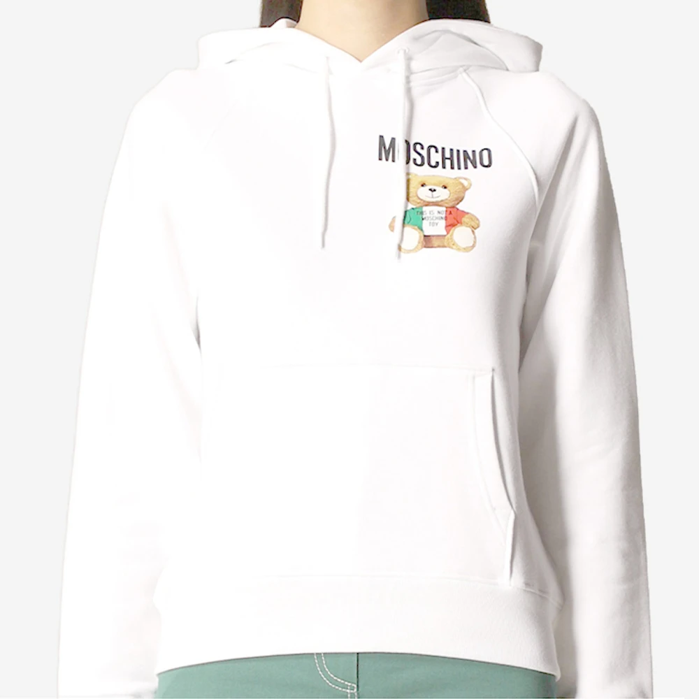 MOSCHINO 白色女士卫衣/帽衫 EA1711-0527-1001 商品
