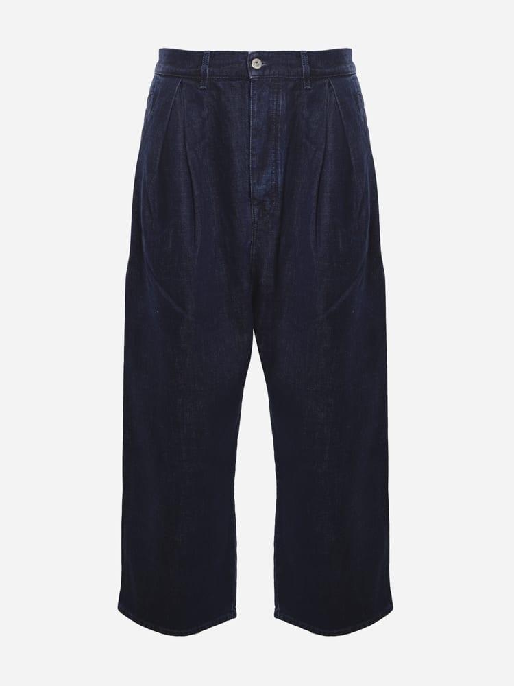 Loewe Cropped Jeans In Cotton Denim商品第1张图片规格展示