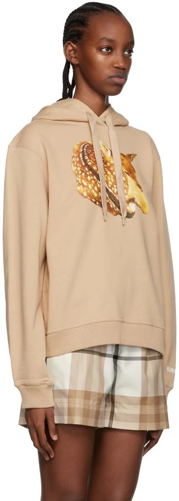 商品Burberry|Beige Deer Hoodie,价格¥7289,第2张图片详细描述