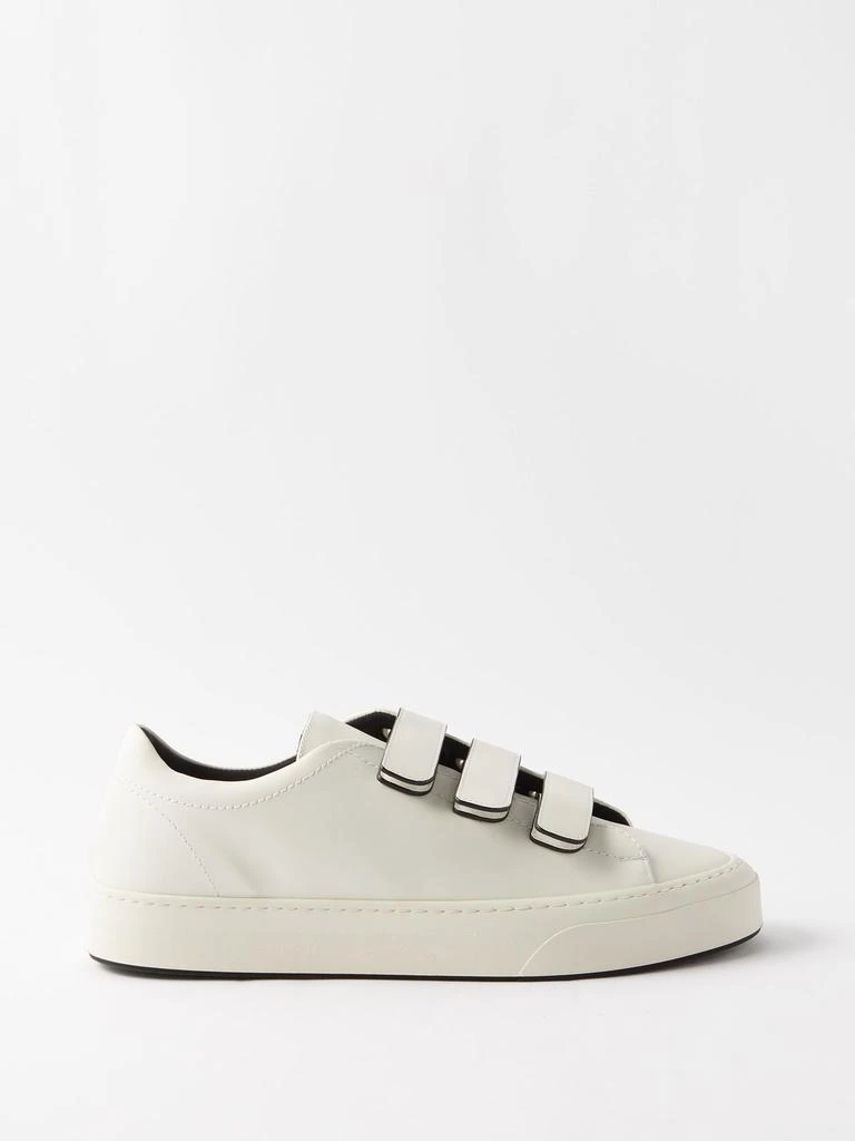 商品The Row|Mary H velcro leather trainers,价格¥7840,第1张图片