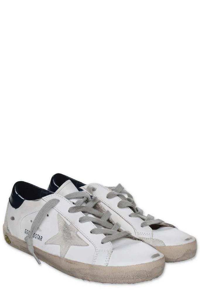 商品Golden Goose|Golden Goose Kids Superstar Distressed Lace-Up Sneakers,价格¥1128,第2张图片详细描述