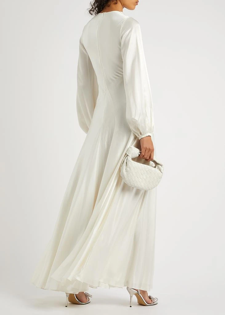 商品ROKSANDA|Amaranita ivory silk-satin gown,价格¥9322,第3张图片详细描述