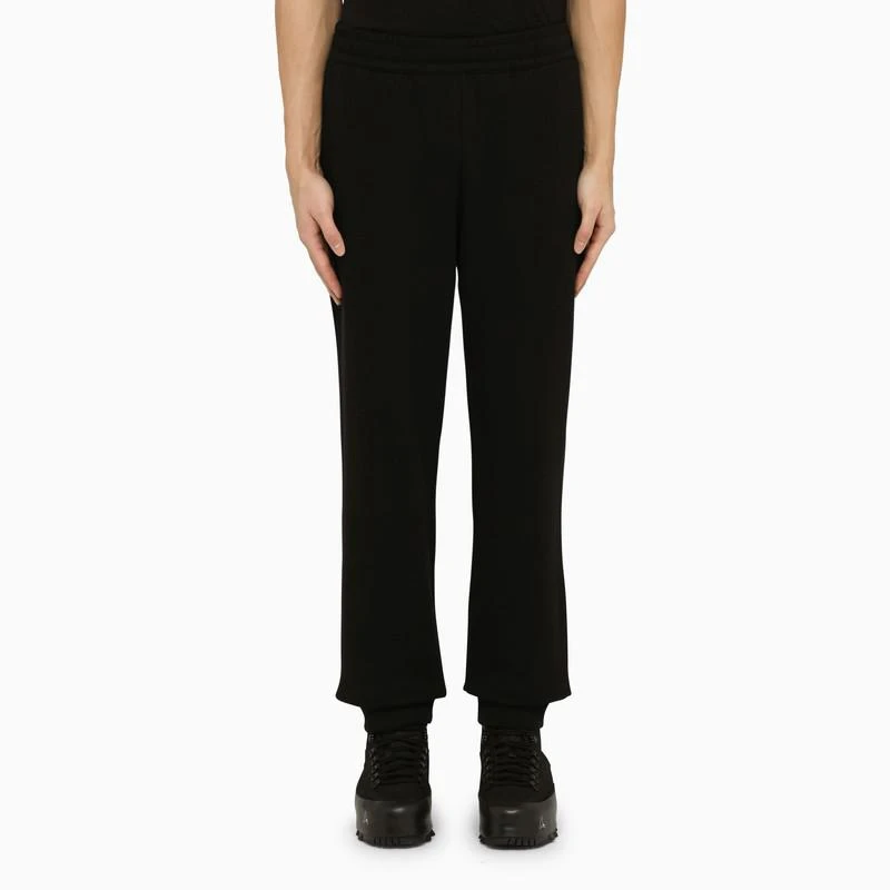商品Burberry|Black cotton jogging trousers,价格¥2222,第1张图片