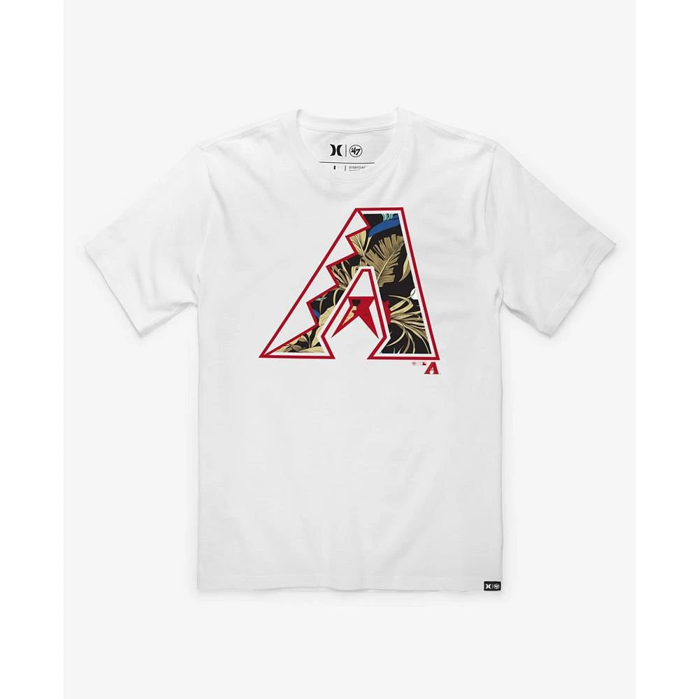 商品Hurley|Men's Arizona Diamondbacks Short Sleeve T-shirt,价格¥262,第1张图片详细描述