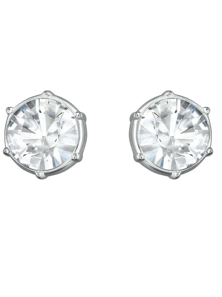 商品Swarovski|Typical Silvertone Crystal Stud Earrings,价格¥523,第2张图片详细描述