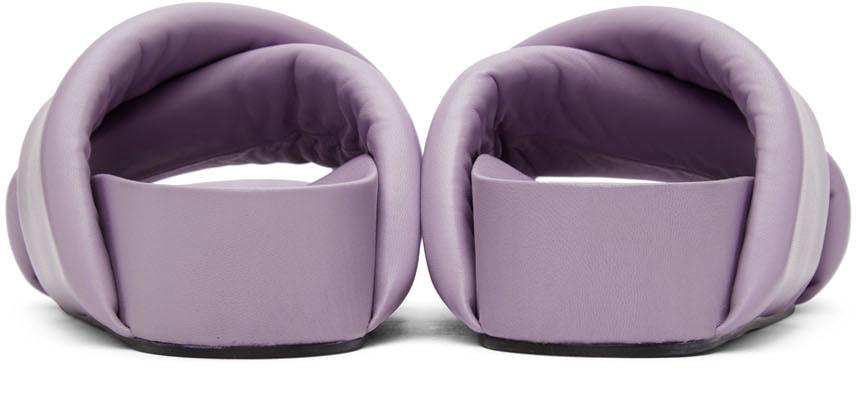 Purple Oversize Wrapped Slides商品第2张图片规格展示