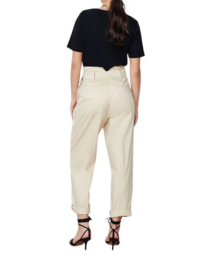 商品ba&sh|Madrid Cuffed Paperbag Pants,价格¥1024,第3张图片详细描述