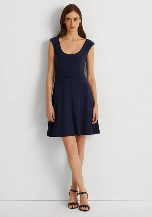 商品Ralph Lauren|Ralph Lauren Scoop Neck Jersey Dress,价格¥281,第1张图片