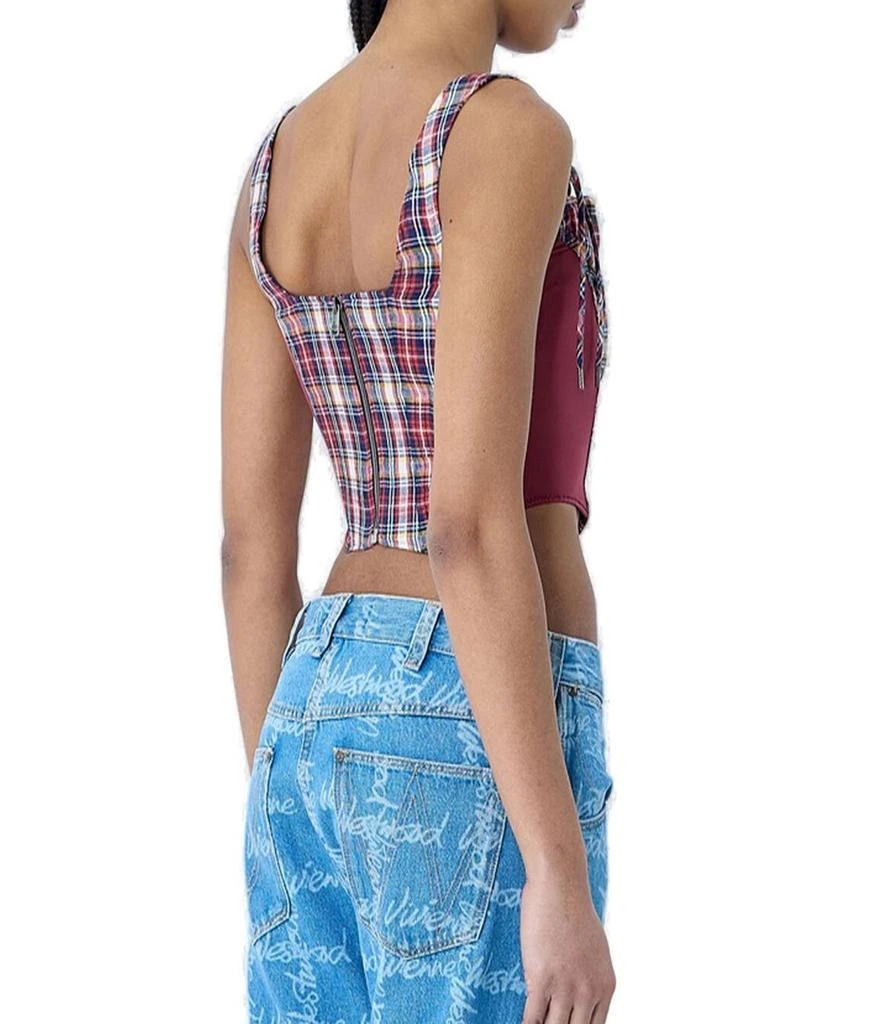 商品Vivienne Westwood|Vivienne Westwood Checked Top,价格¥6133,第2张图片详细描述