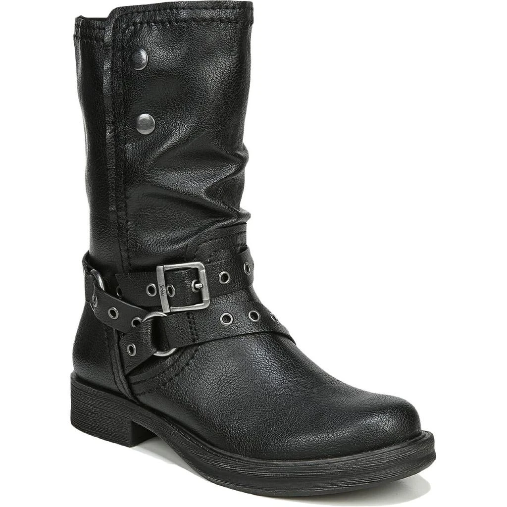 商品ZODIAC|Zodiac Womens Faith Faux Leather Embellished Mid-Calf Boots,价格¥83-¥218,第2张图片详细描述