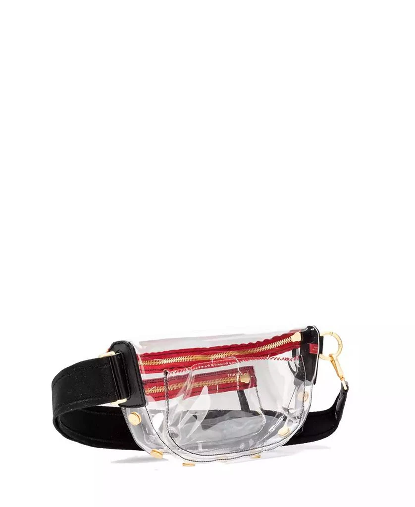 商品Hammitt|Charles Leather Clear Vinyl Stadium Belt Bag,价格¥1453,第2张图片详细描述