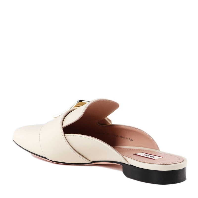 BALLY 米白色女士包脚平底拖鞋 6225901 商品