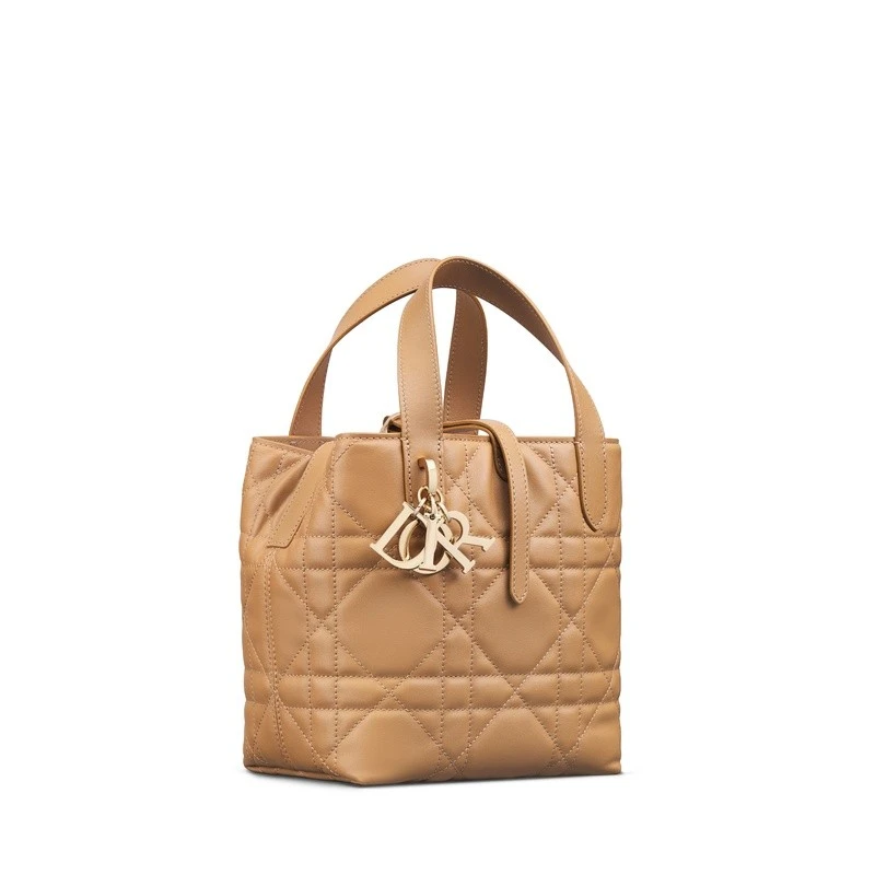 商品Dior|Dior 迪奥 Toujours系列女士棕色牛皮手提包,价格¥23392,第1张图片