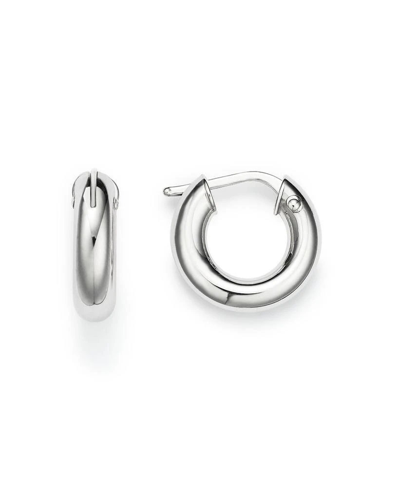 商品Roberto Coin|18K White Gold Hoop Earrings,价格¥5382,第1张图片