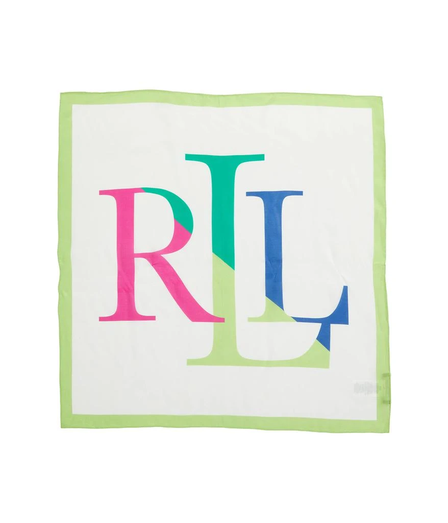 商品Ralph Lauren|Lilly Tropical Logo Square,价格¥432,第2张图片详细描述