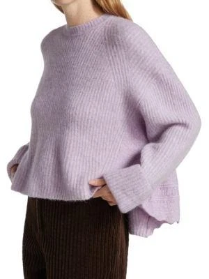 商品3.1 Phillip Lim|Lofty Scalloped Trim Sweater,价格¥944,第3张图片详细描述