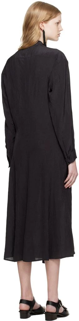 商品Lemaire|Black Gusset Collar Shirt Midi Dress,价格¥1752,第3张图片详细描述