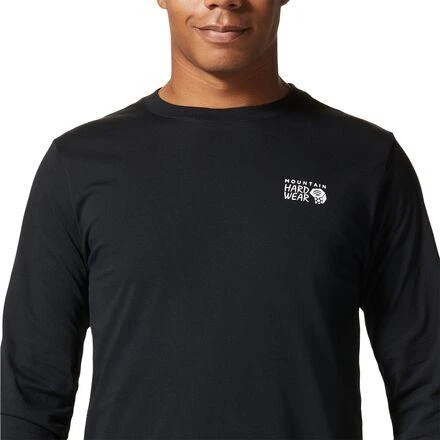 商品Mountain Hardwear|MHW Logo In A Box Long-Sleeve T-Shirt - Men's,价格¥162,第4张图片详细描述