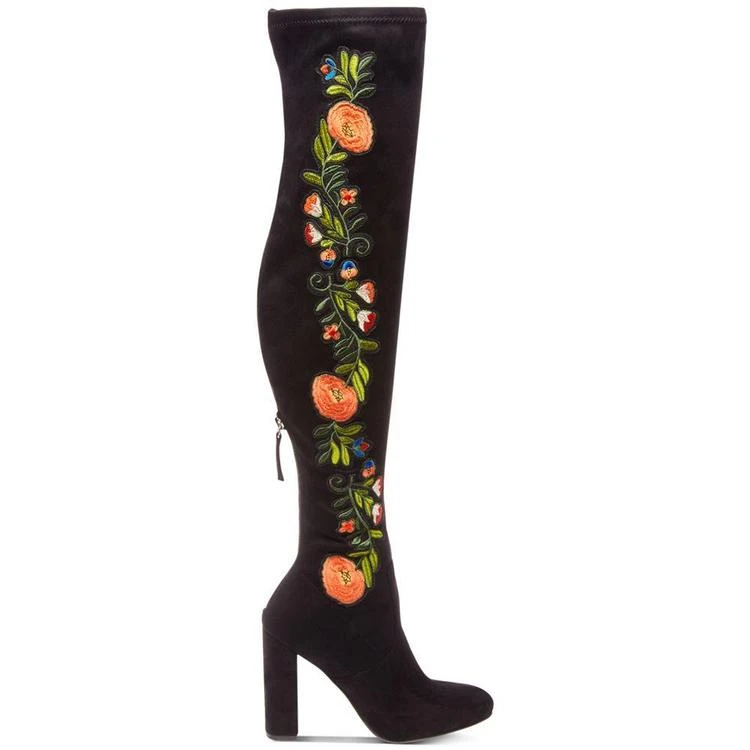 商品Steve Madden|Women's Envoke Block-Heel Over-The-Knee Boots,价格¥594,第3张图片详细描述