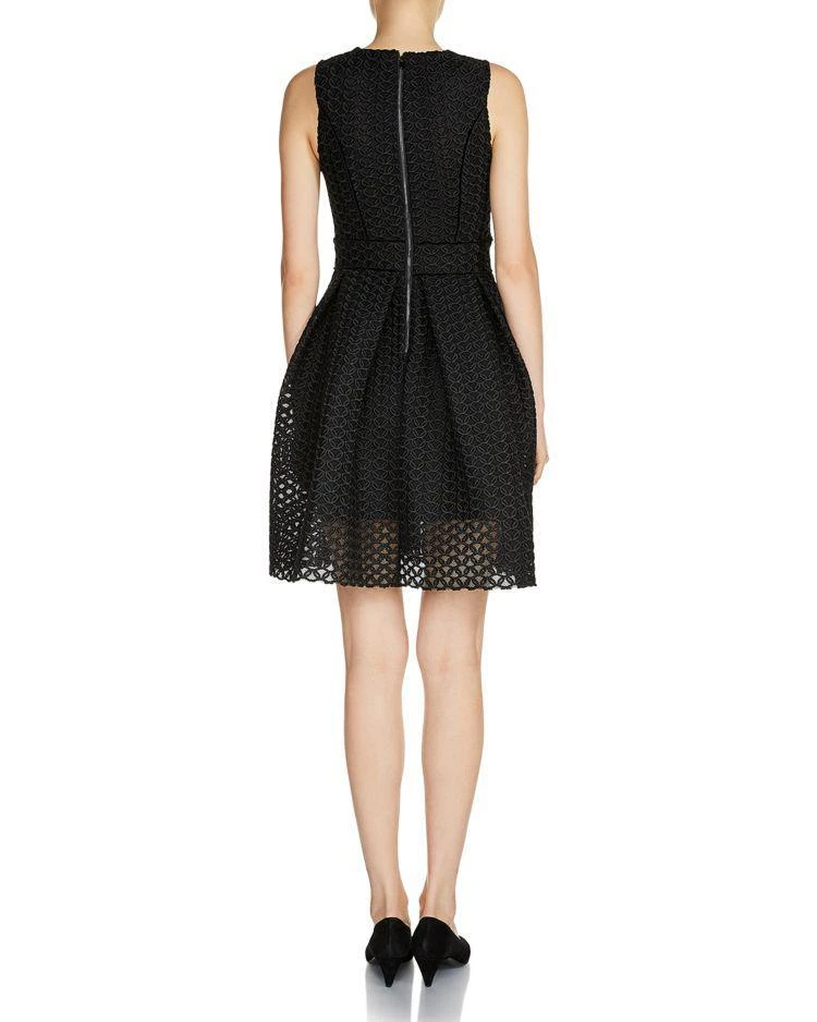 商品Maje|Rosianne Jacquard Fit-and-Flare Dress,价格¥1833,第2张图片详细描述