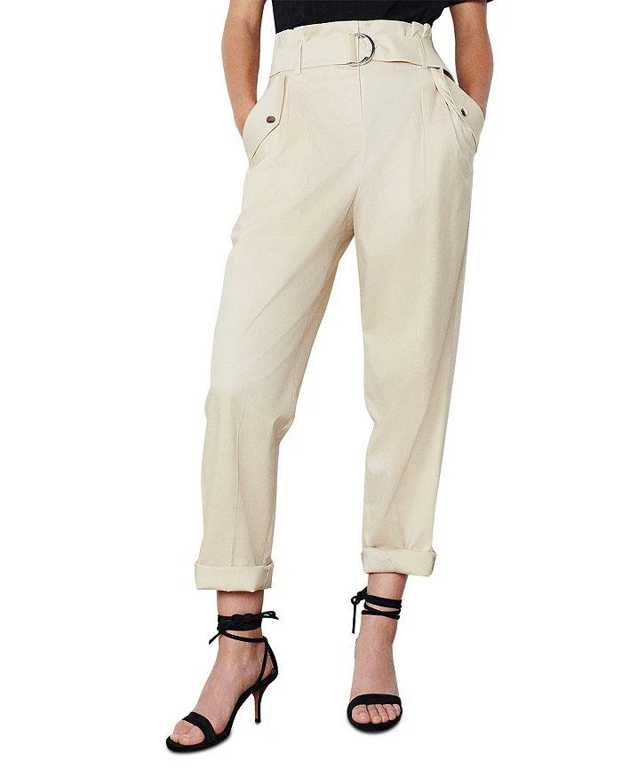 商品ba&sh|Madrid Cuffed Paperbag Pants,价格¥1024,第1张图片