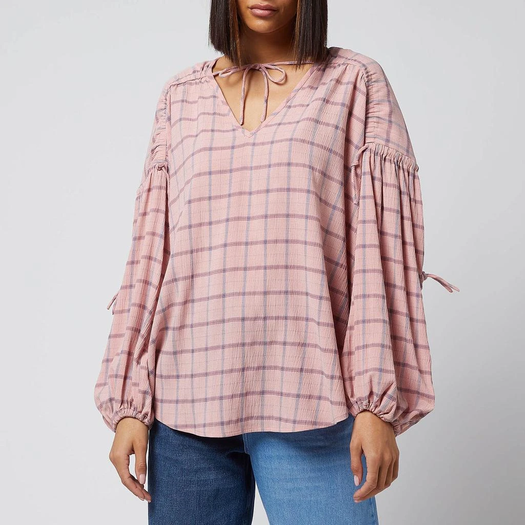 商品MUNTHE|Munthe Women's Chip Blouse - Rose,价格¥179,第1张图片
