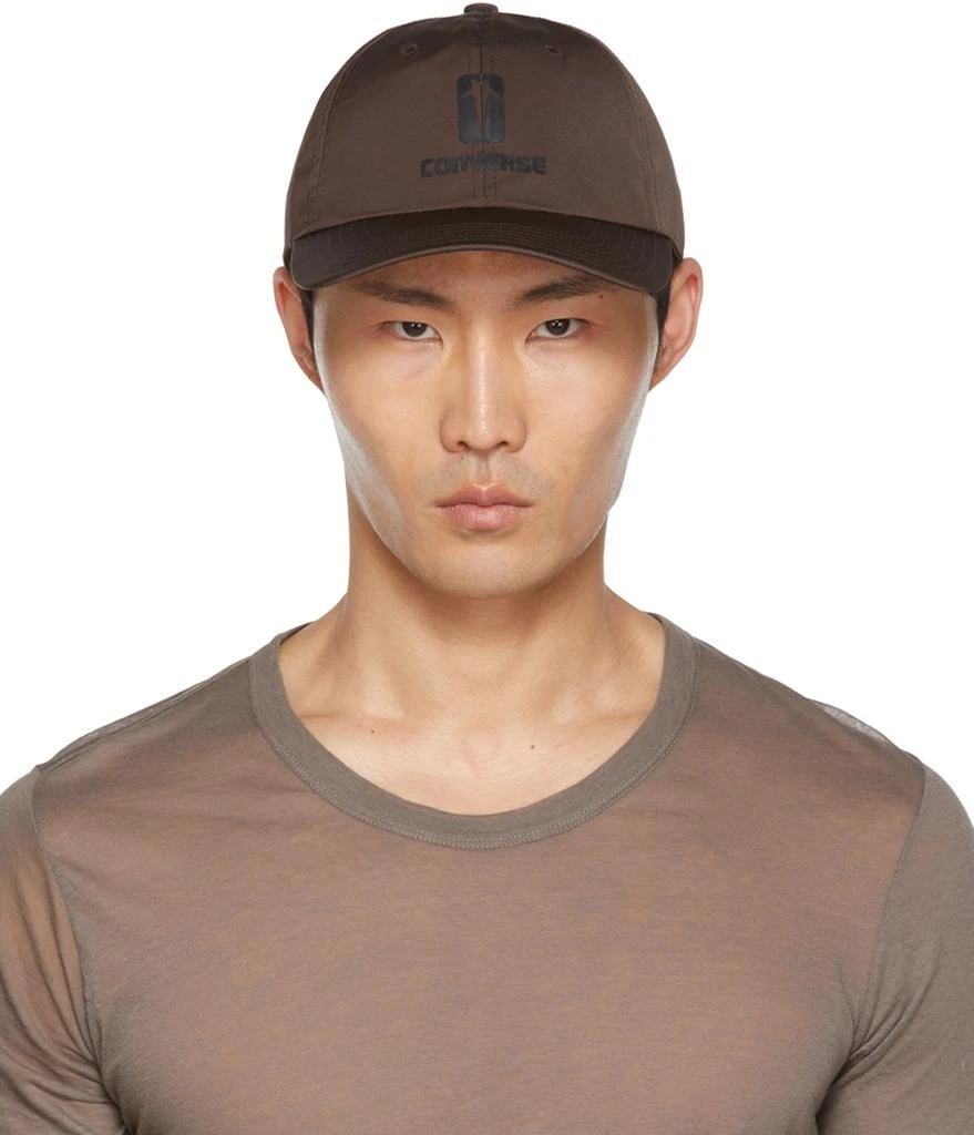 商品Rick Owens|Brown Converse Edition Logo Cap,价格¥316,第1张图片