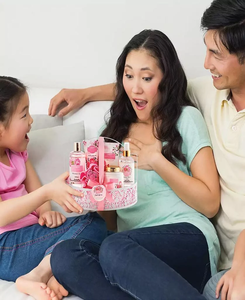 商品Lovery|Wild Rose and Raspberry Body Care 7 Piece Gift Set,价格¥297,第5张图片详细描述