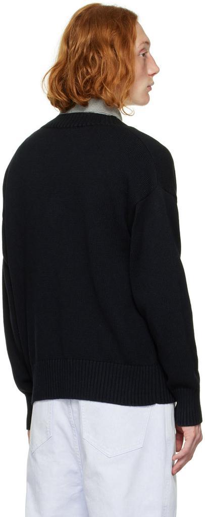 商品AMI|Black Ami de Cœur Sweater,价格¥2641,第5张图片详细描述