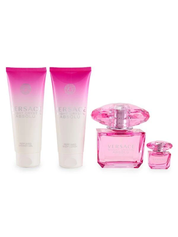 商品Versace|4-Piece Shower Gel, Body Lotion & Eea de Parfum Set,价格¥870,第1张图片