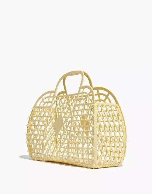 商品Madewell|Sun Jellies Retro Basket Tote,价格¥217,第3张图片详细描述