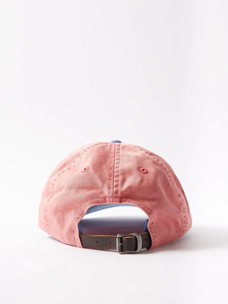 商品Ralph Lauren|Logo-patch two-tone twill cap,价格¥450,第3张图片详细描述