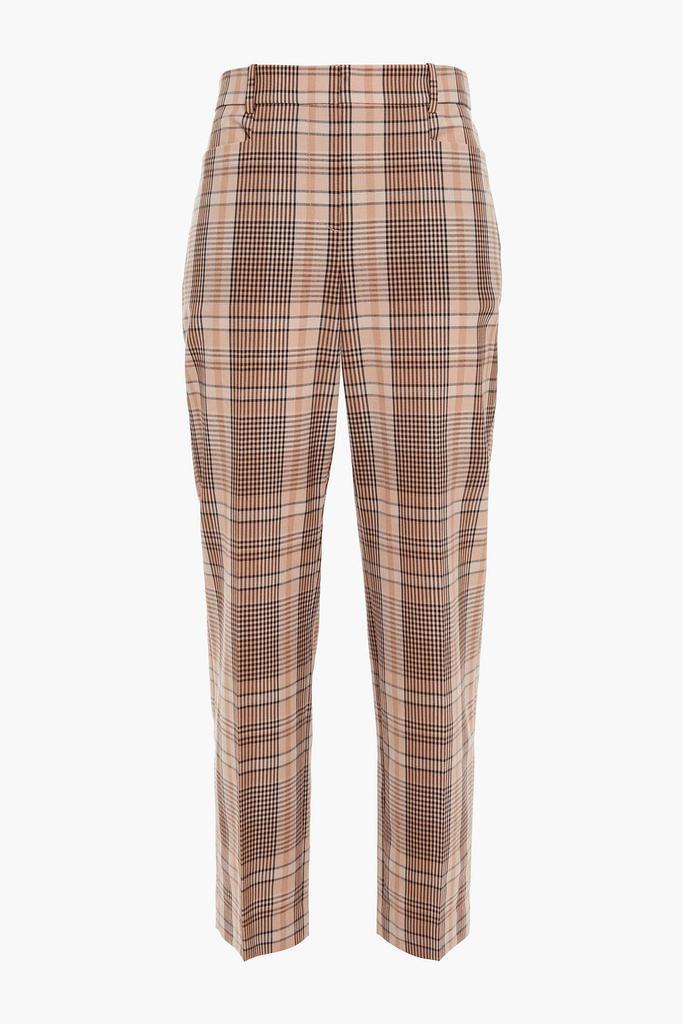 商品Joseph|Mayfield-Madras checked woven straight-leg pants,价格¥1325,第1张图片