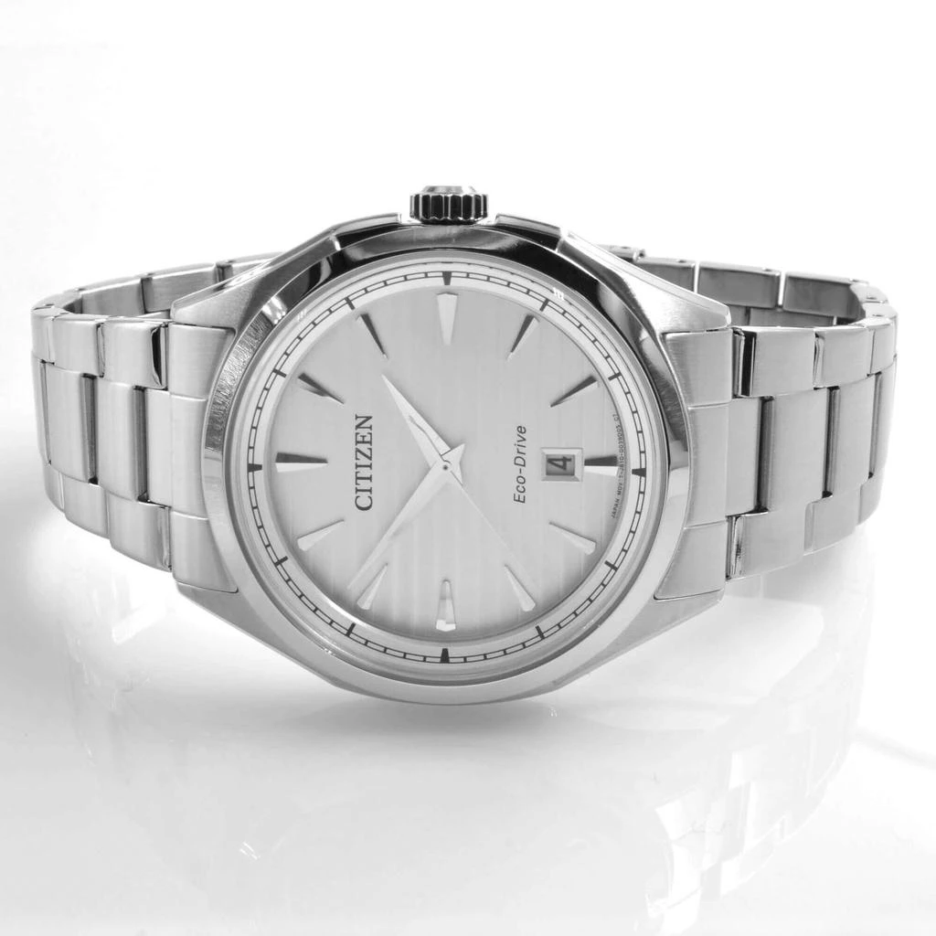 商品Citizen|Citizen Men's Watch - Eco-Drive Power Reserve Silver Tone Dial Bracelet | AW1750-85A,价格¥1422,第2张图片详细描述