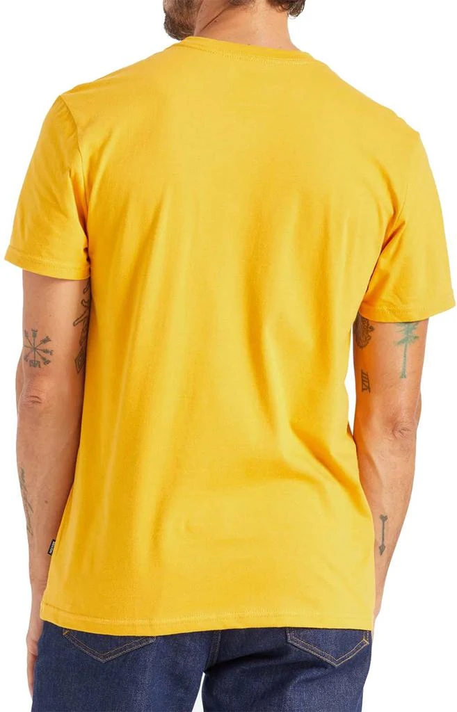 商品Brixton|x Willie Nelson Road Again T-Shirt - Texas Yellow,价格¥111,第2张图片详细描述