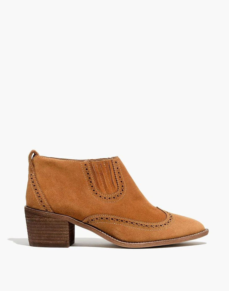 商品Madewell|The Grayson Brogue Chelsea Boot,价格¥479,第2张图片详细描述