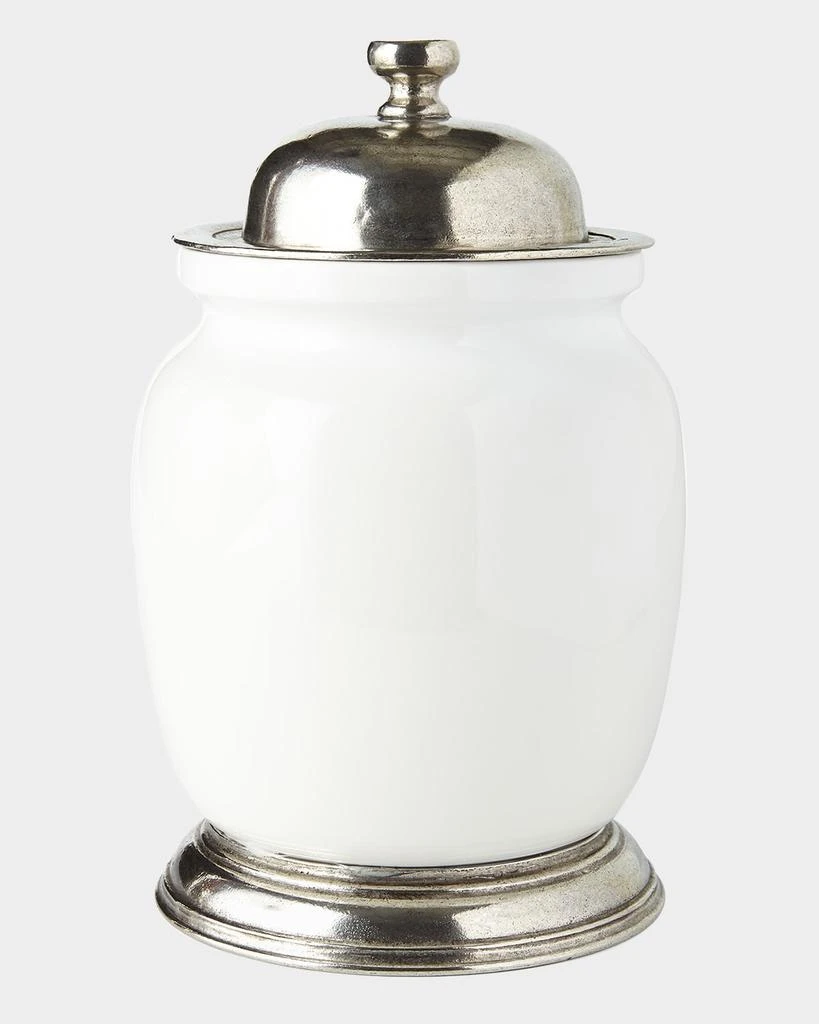 商品Neiman Marcus|Large Ceramic & Pewter Canister,价格¥1619,第1张图片