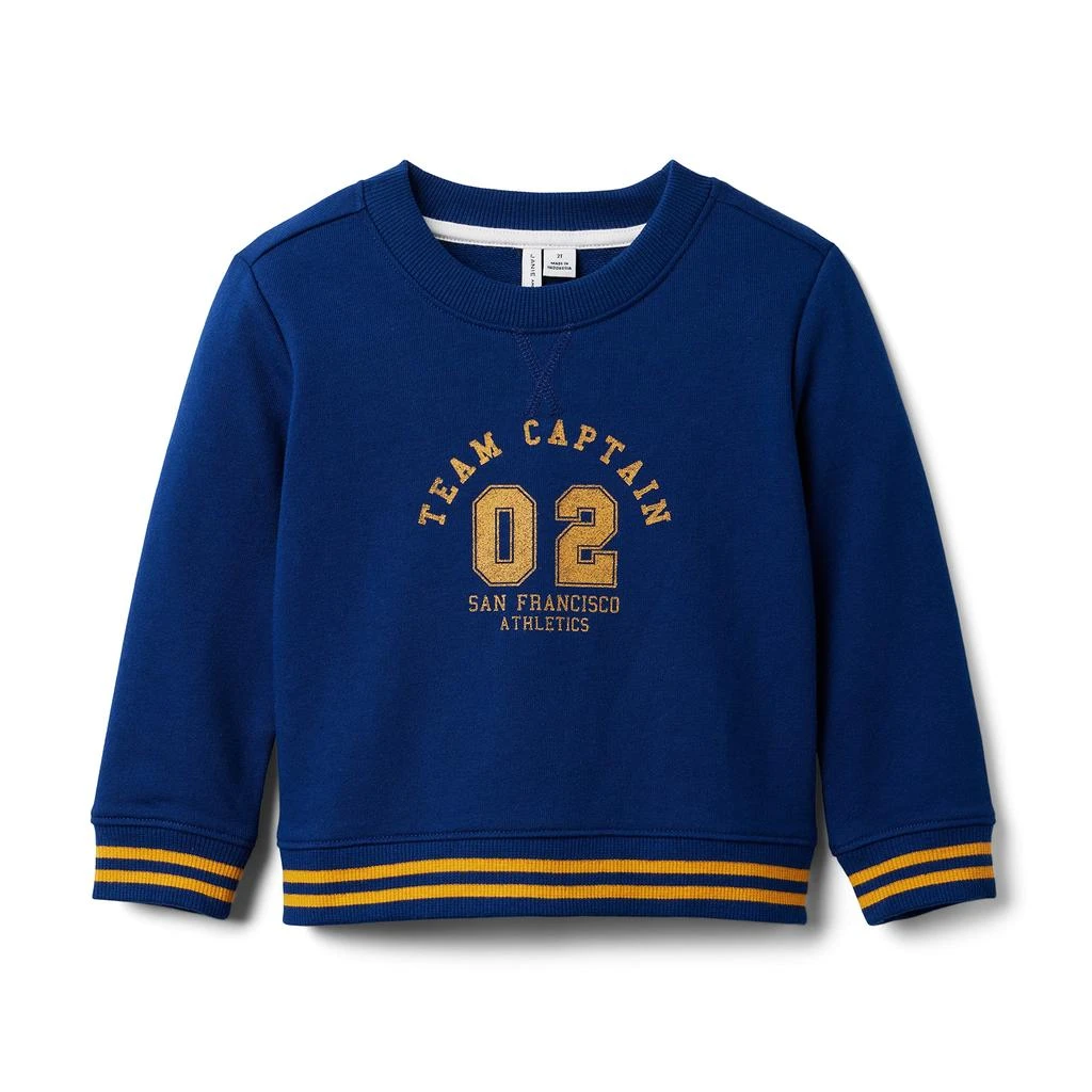 商品Janie and Jack|Captain Varsity Sweatshirt (Toddler/Little Kids/Big Kids),价格¥263,第1张图片