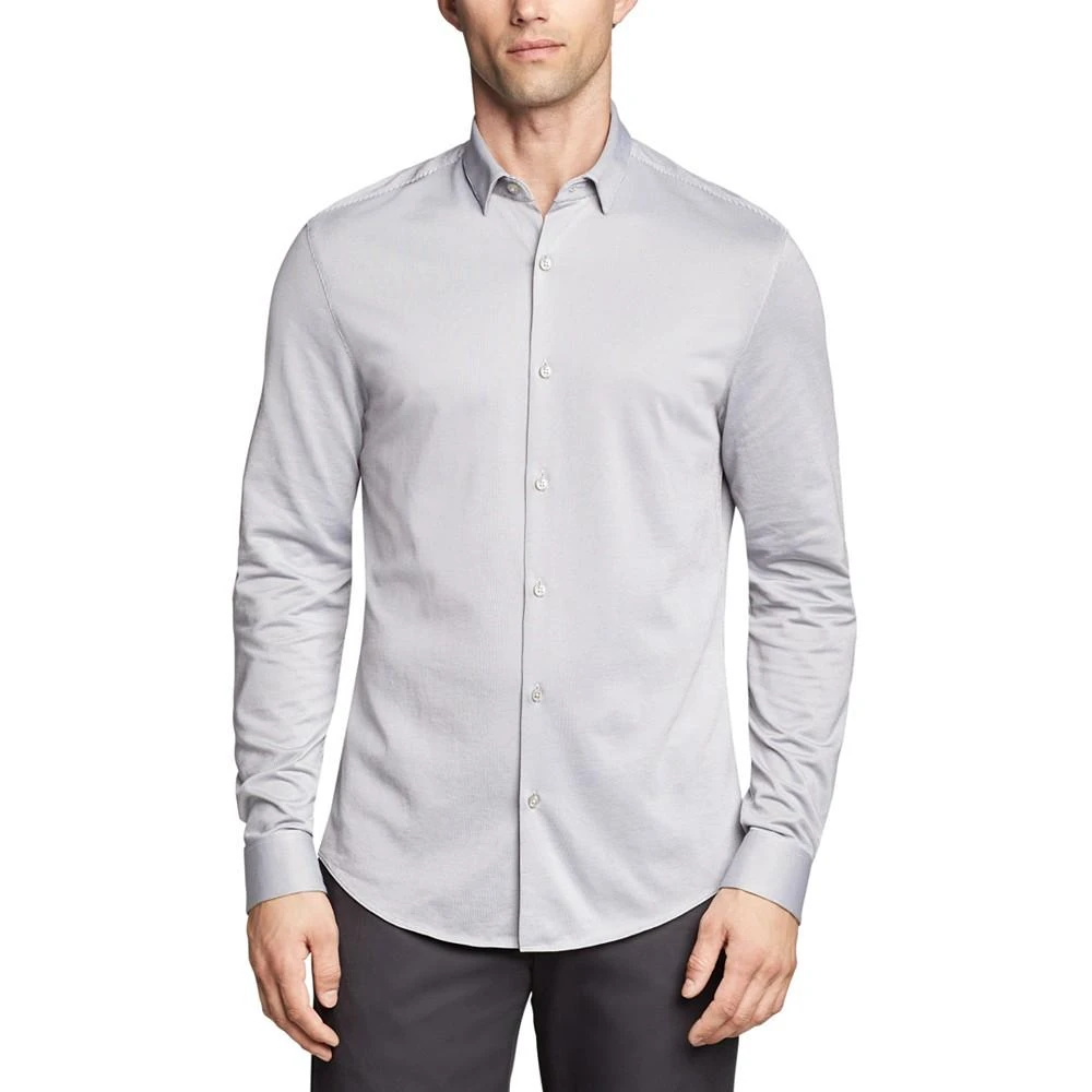 商品Calvin Klein|Men's Extra Slim Fit Stretch Dress Shirt,价格¥261,第1张图片
